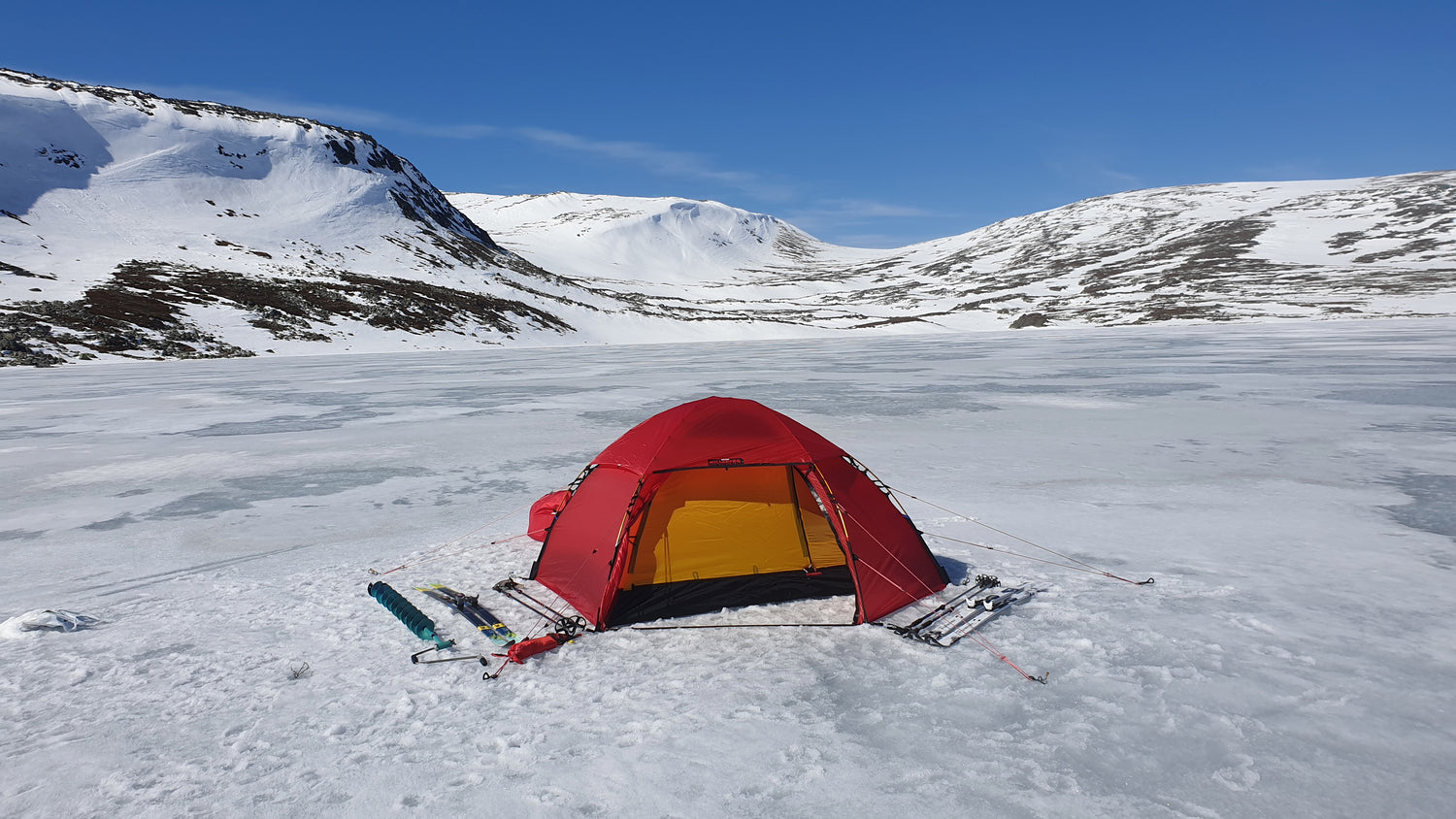 Hilleberg Allak 2 Robustes, freistehendes 4-Saison-Zelt