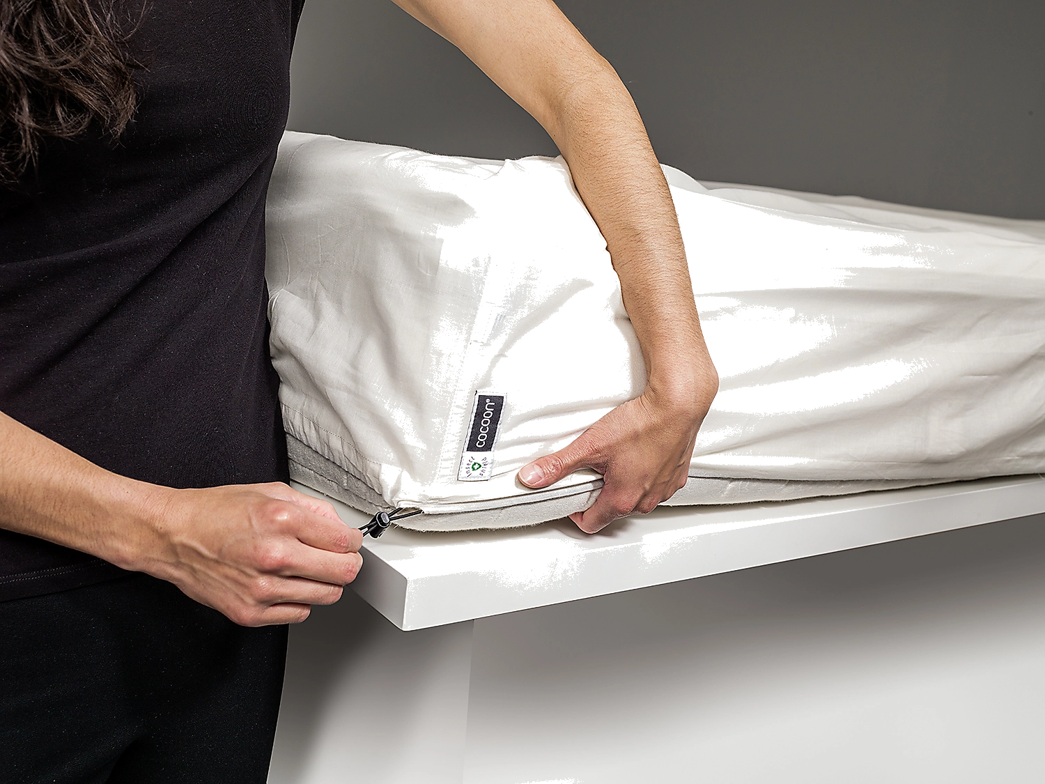 Cocoon Egypt. Cotton Insect Protection Sheets Single Size natural