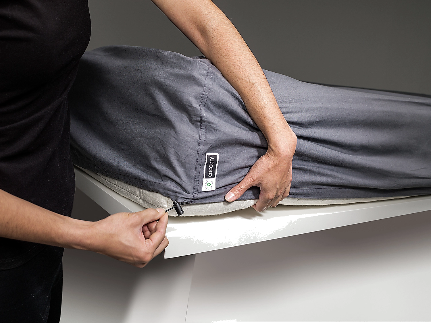 Cocoon Insect Shield Protection Sheet Size S elephant grey
