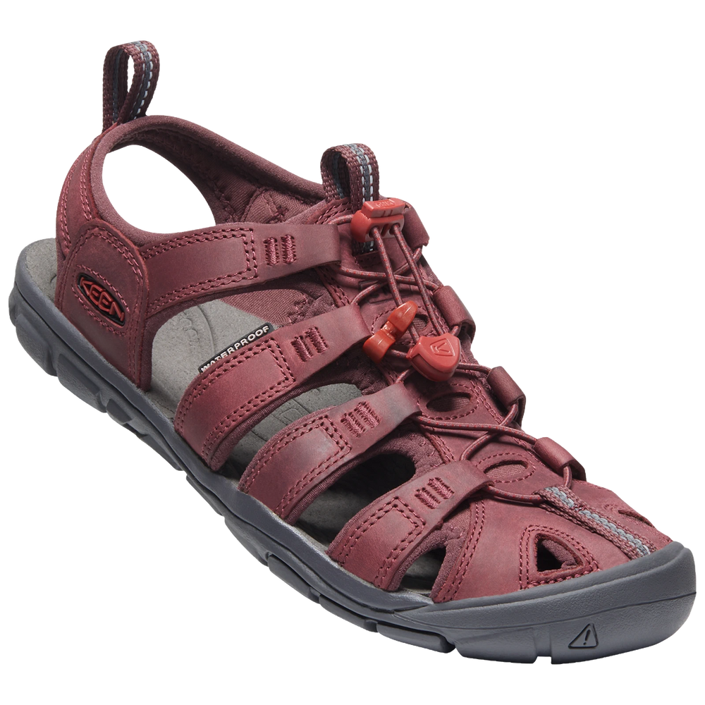 KEEN W Clearwater CNX Leather Trekkingsandalen