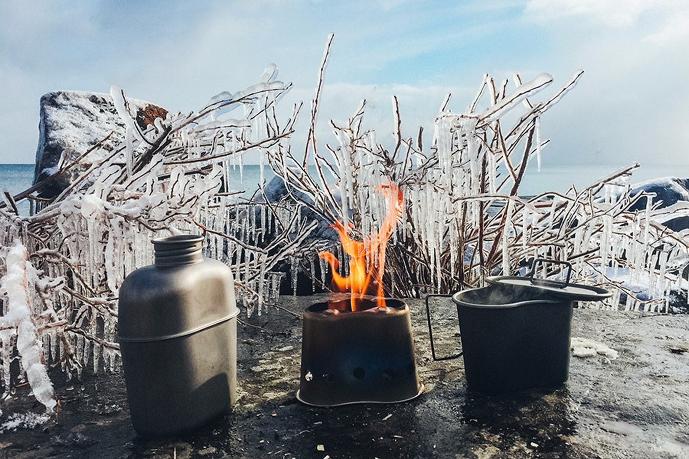 Keith Titanium Canteen Mess Kit