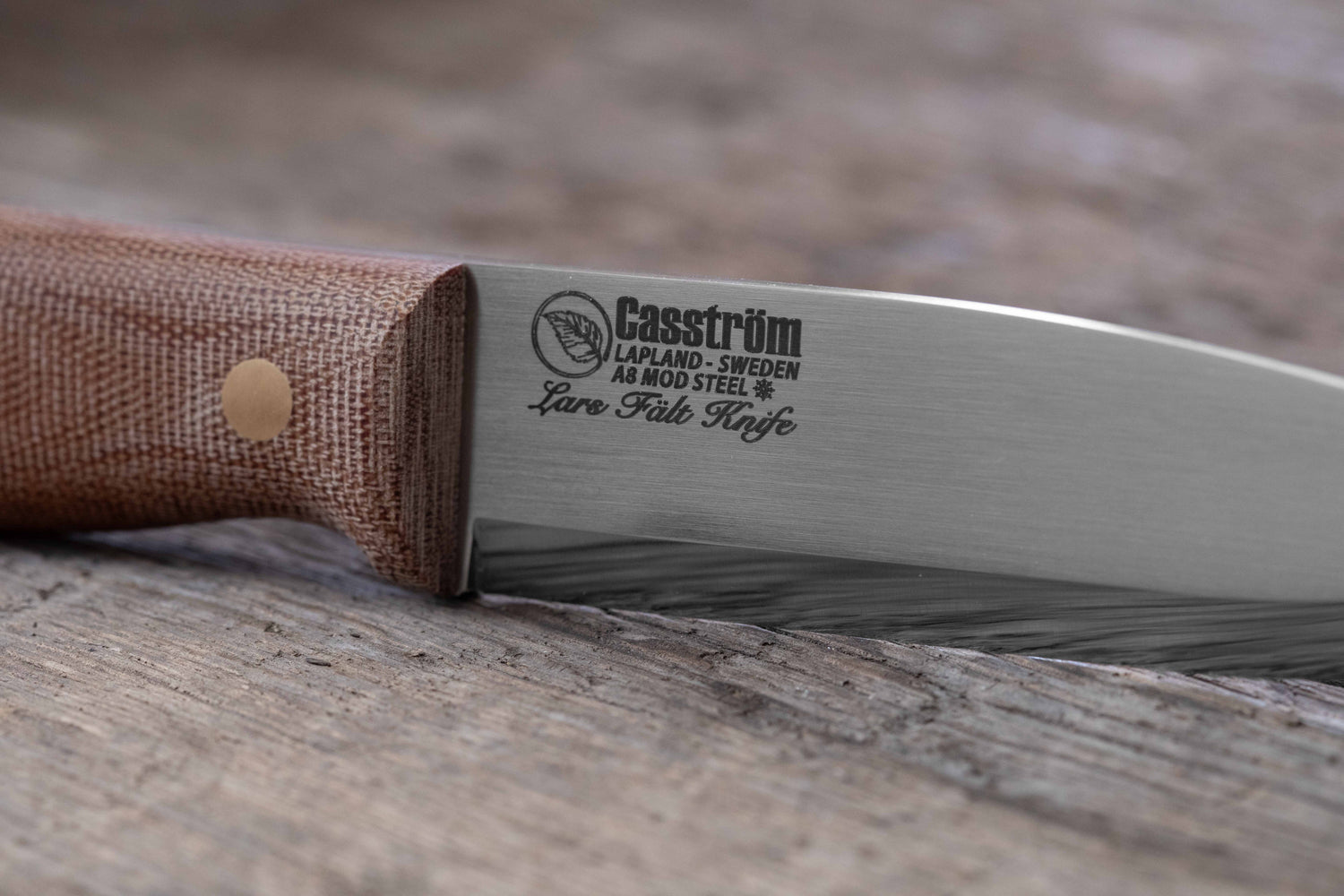 Casström Lars Fält Knife Canvas Micarta