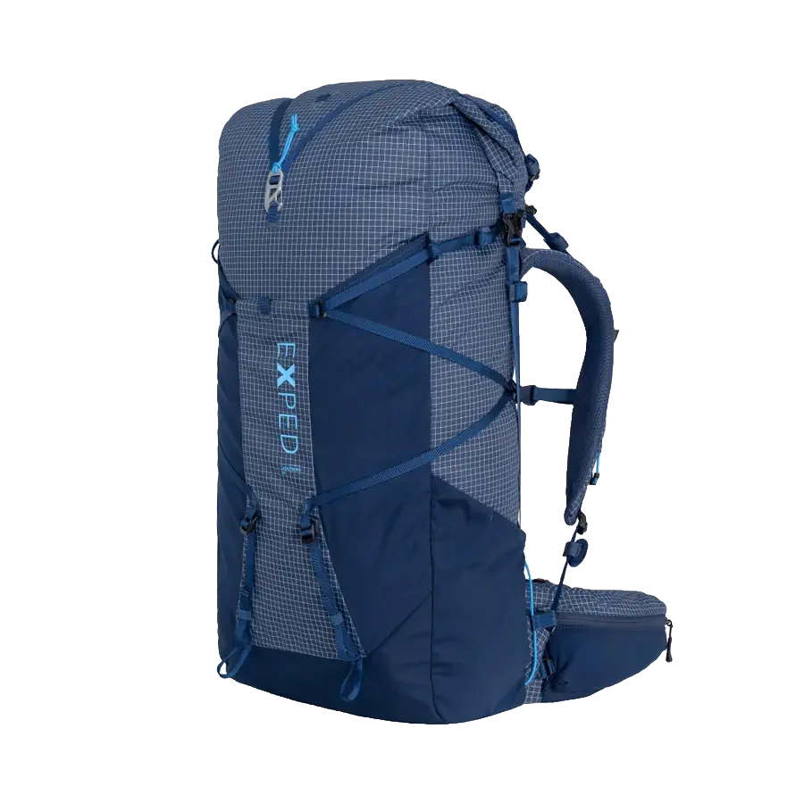 Exped Lightning 60 (L/XL) – Ultraleichter Trekking-Rucksack Blau