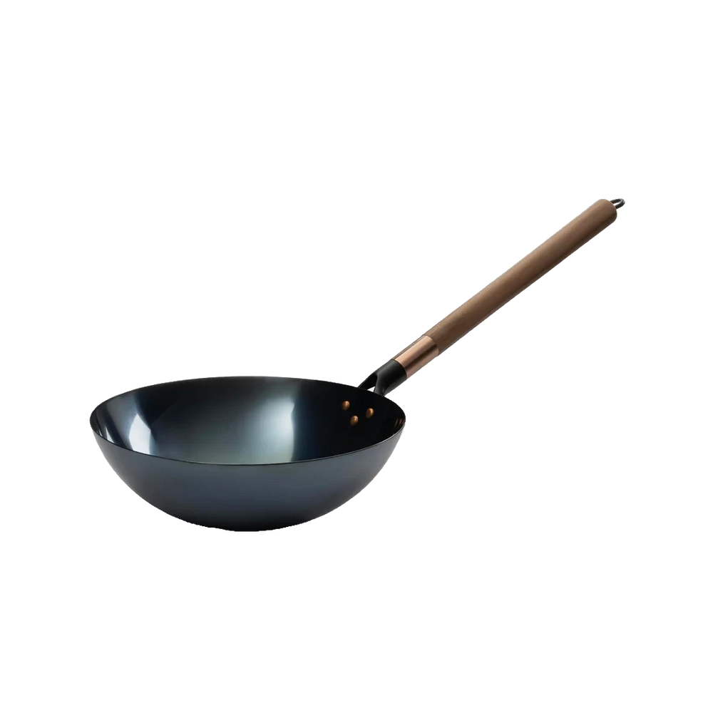 BAREBONES LONG HANDLE WOK 30CM