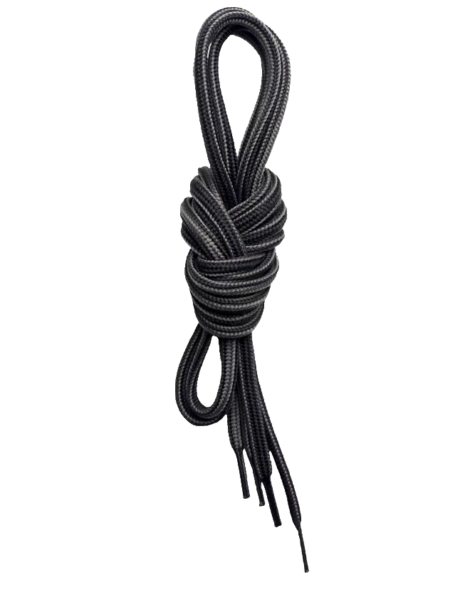 Lundhags Original-Schnürsenkel 180cm Black/Grey