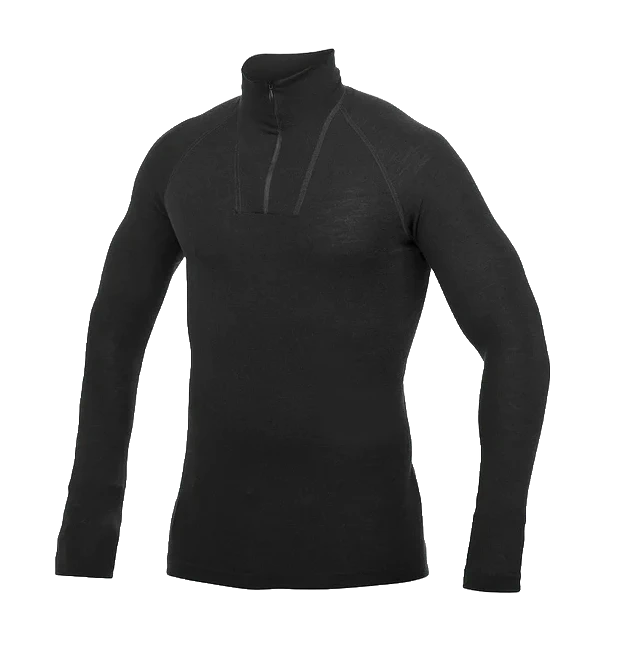 Woolpower Zip Turtleneck LITE – Leichtes Merino-Longsleeve