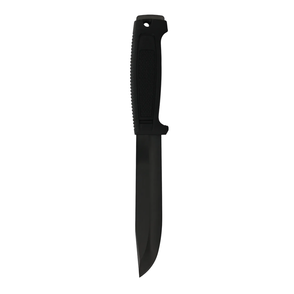 Morakniv Mörkret Black Blade (C) – Carbonstahl Survivalmesser mit DLC-Beschichtung | 302 g