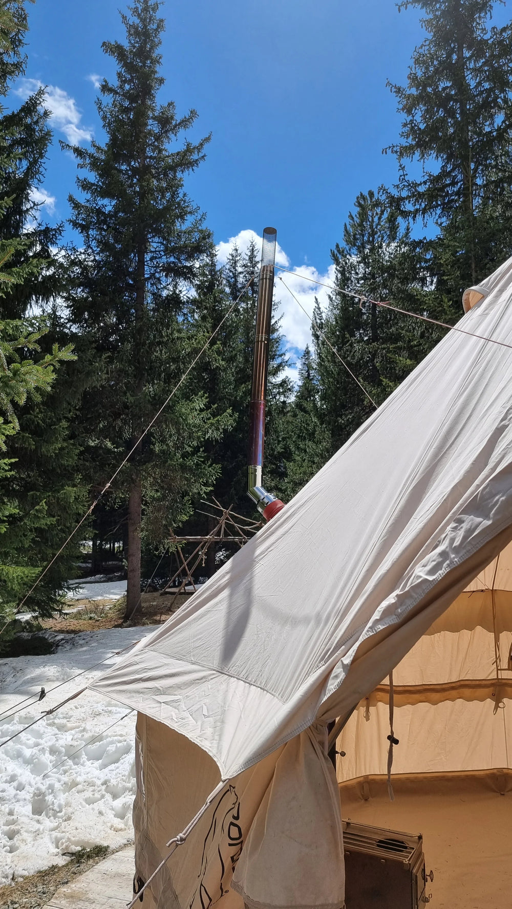 Nordisk Asgard 12.6 Bundle – Glamping-Zelt inkl. Zeltboden