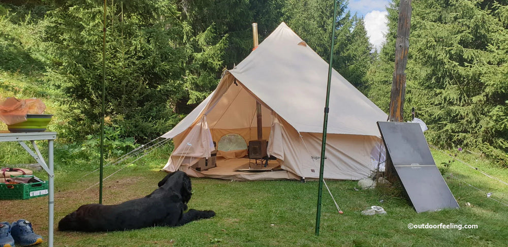Nordisk Asgard 12.6 Bundle – Glamping-Zelt inkl. Zeltboden