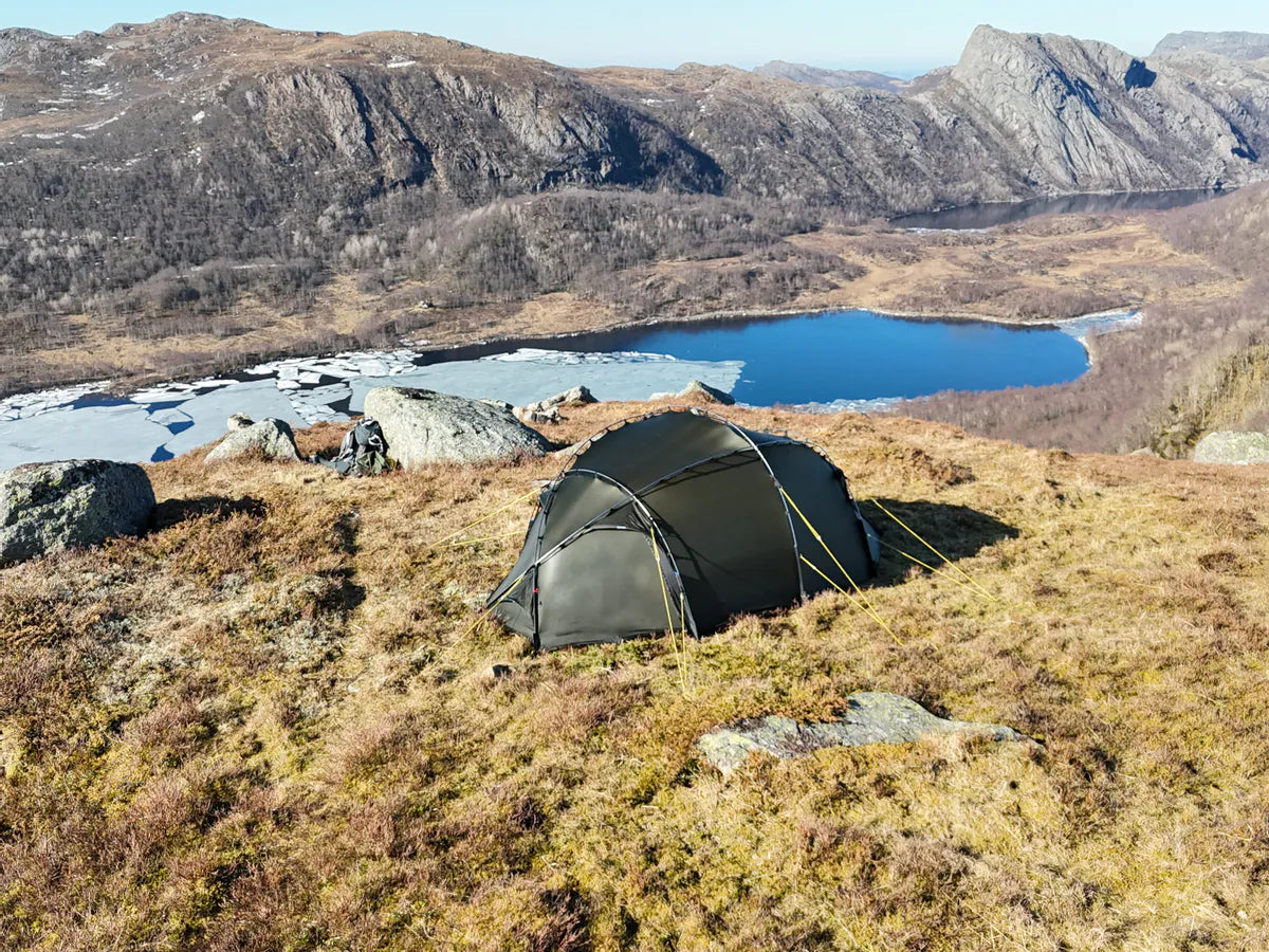 Nortent Vern 3 mit Zeltofendurchführung