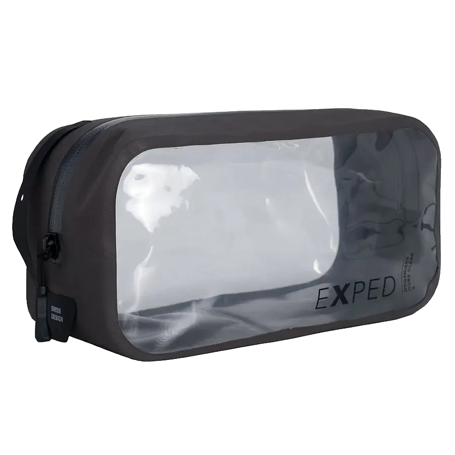 Exped Organizer Cube Clear 3L Charcoal