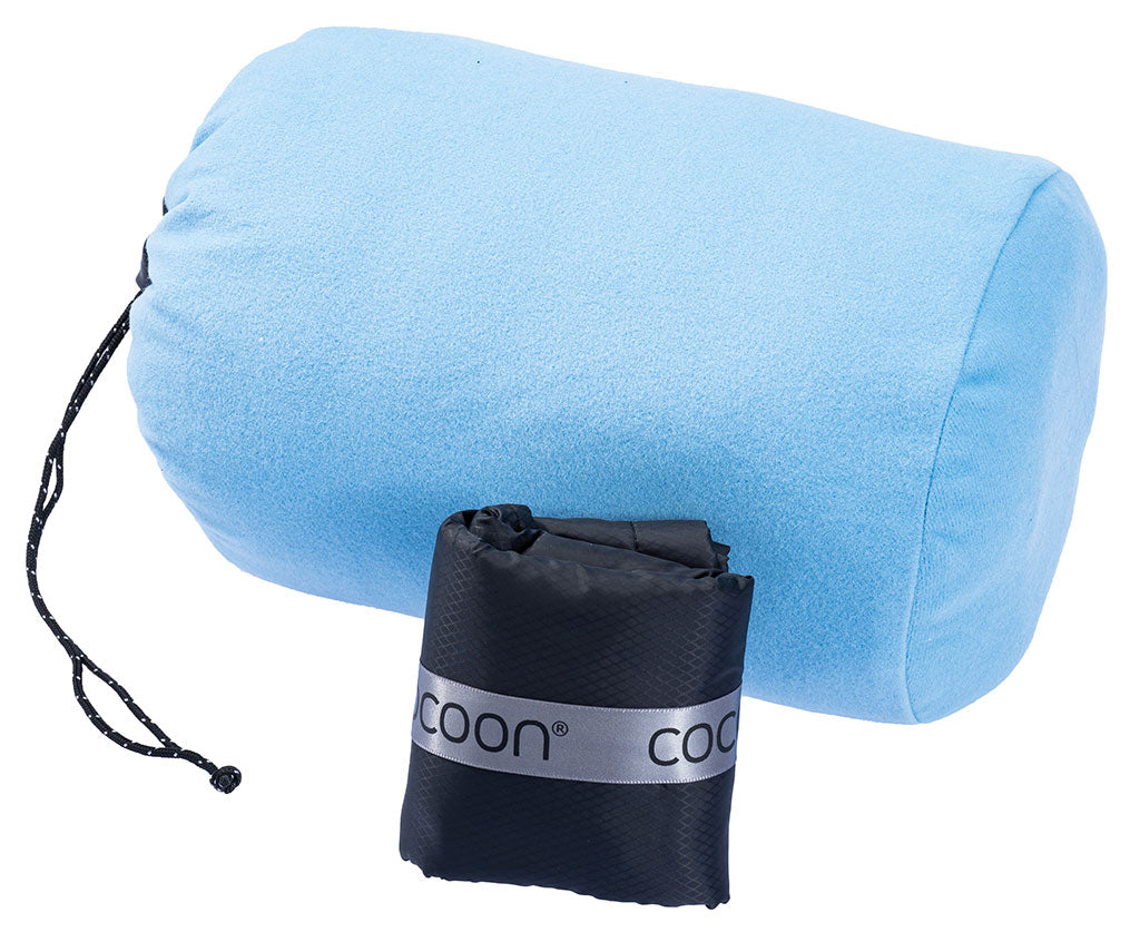 Cocoon Microfleece Polyester Pillow Stuff Sack M phantom black/light blue