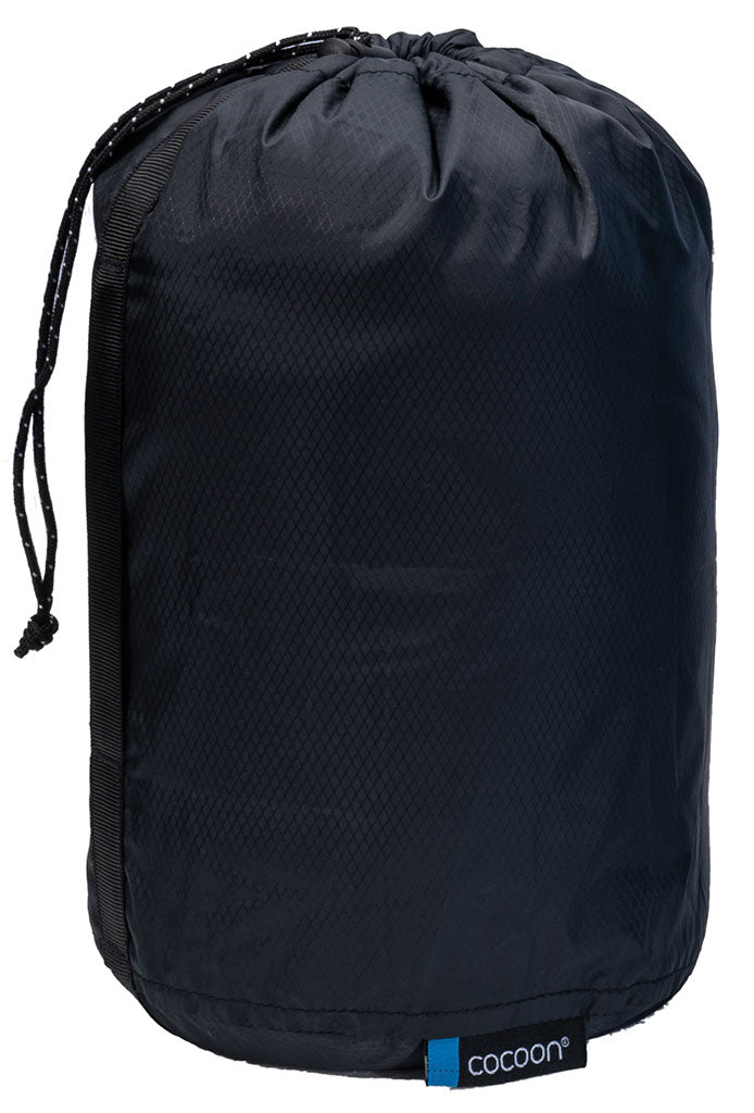 Cocoon Microfleece Polyester Pillow Stuff Sack L phantom black/light blue