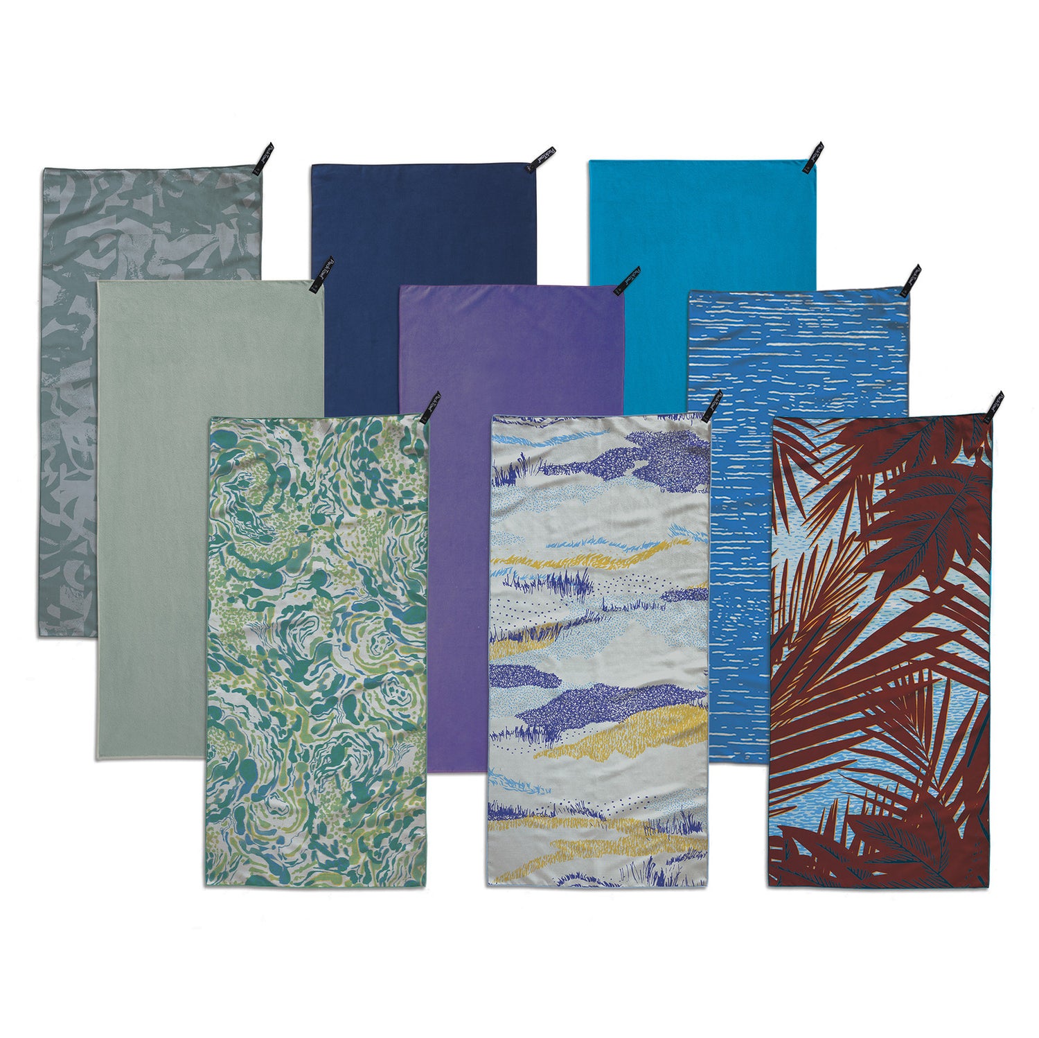 PackTowl Personal Beach (L) Ripple Print