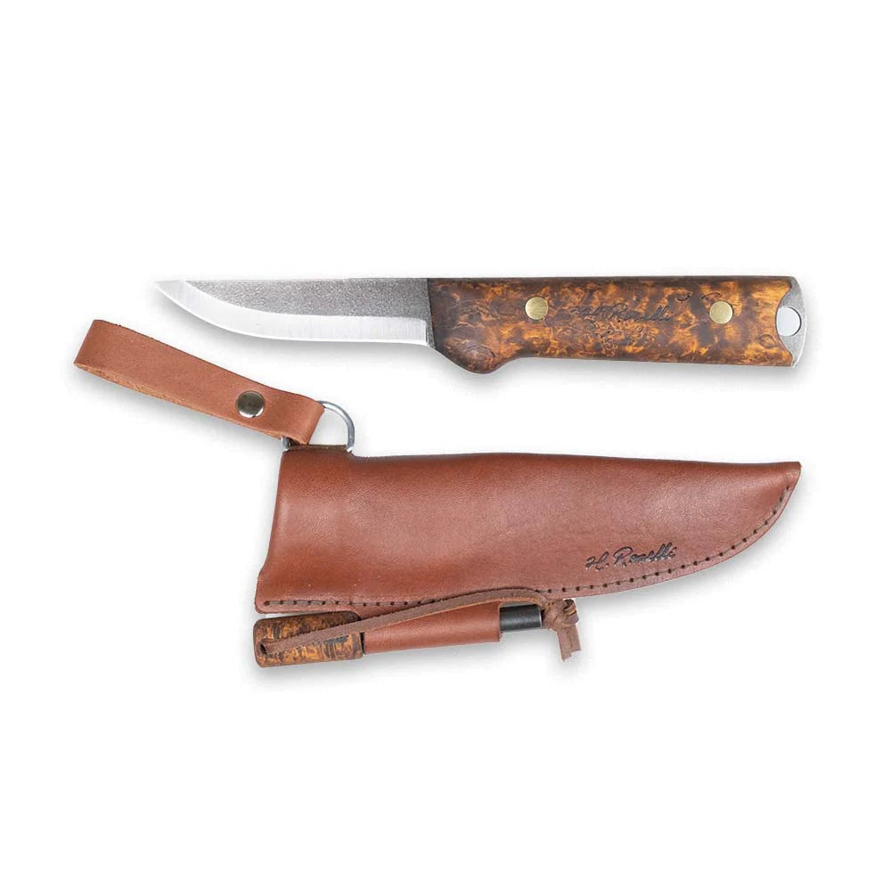 Roselli Heimo 4 Bushcraft Messer Edition Vollerl
