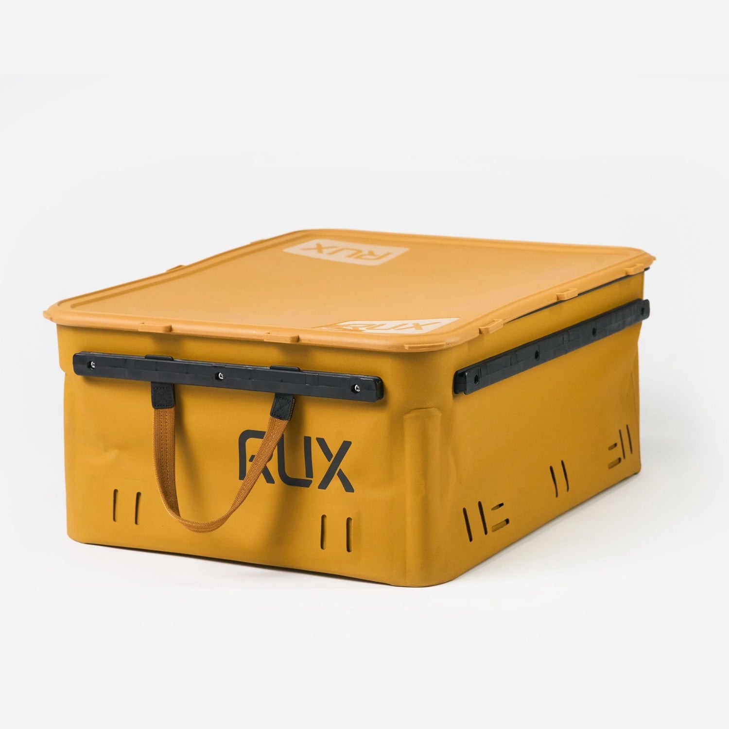 RUX 40L faltbare, wetterfeste 40-Liter-Transportbox (Press Seal) Bronze