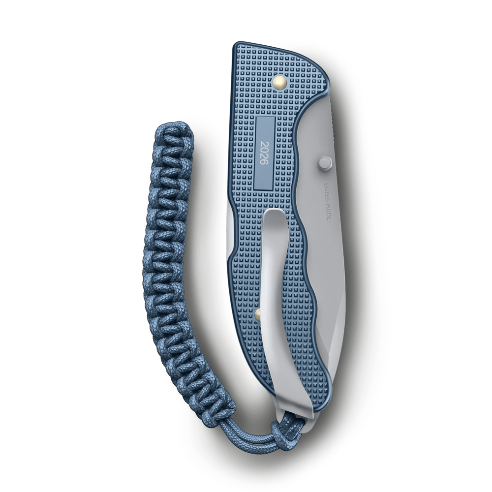 Victorinox Evoke, Alox Limited Edition 2026, Blau Klappmesser