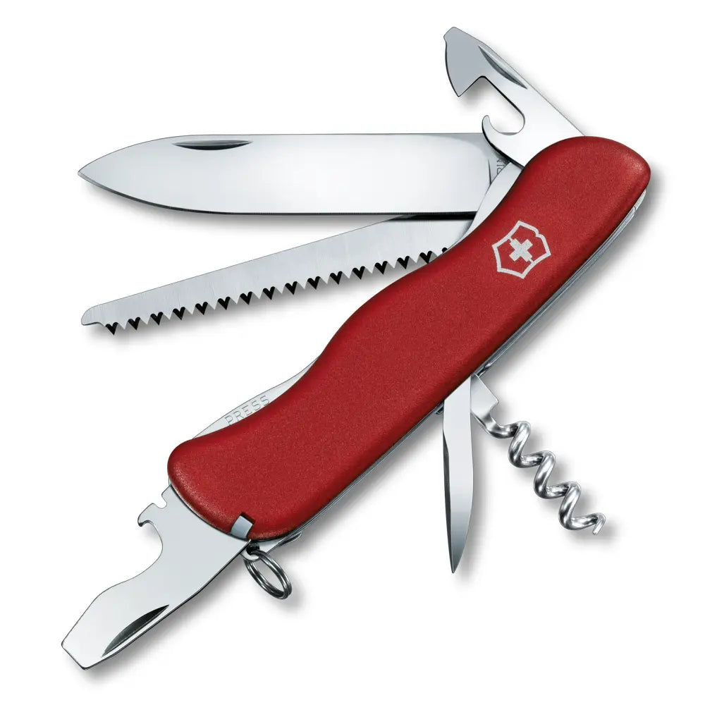 Victorinox Farmer Rot Großes Taschenmesser mit Holzsäge