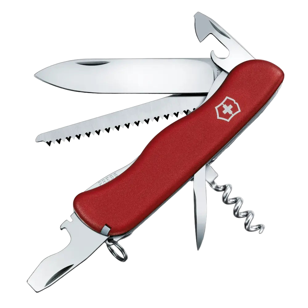Victorinox Farmer Rot Großes Taschenmesser mit Holzsäge