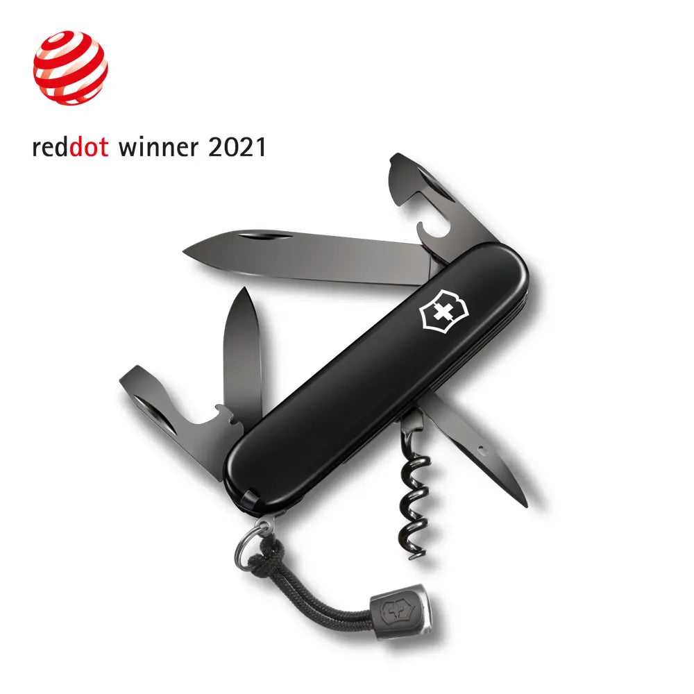 Victorinox Spartan Onyx Black, 91 mm, schwarz