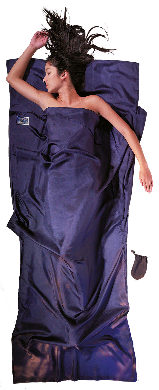Cocoon Silk Ripstop TravelSheet tuareg