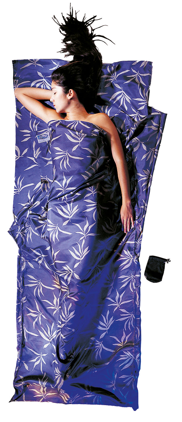 Cocoon Silk TravelSheet leaves