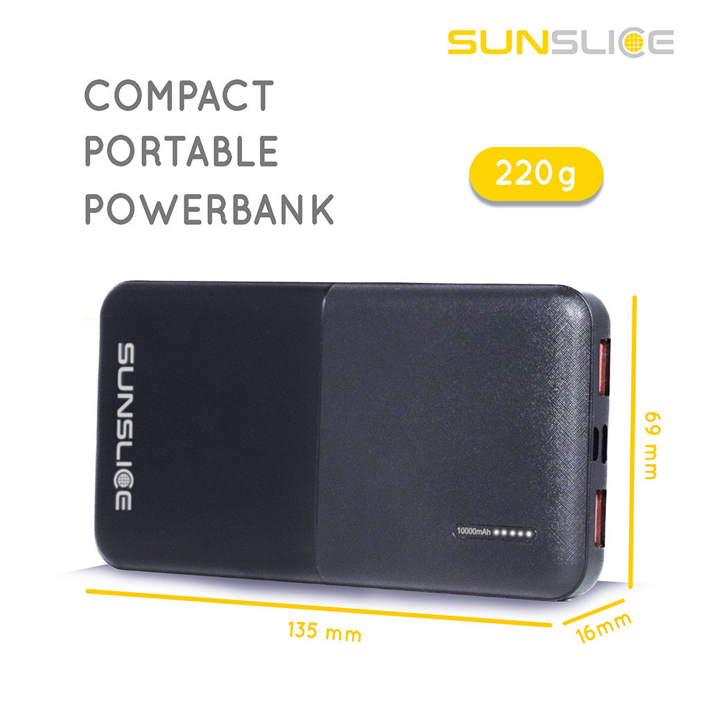 SunSlice Gravity 10 - 10'000 mAh Powerbank