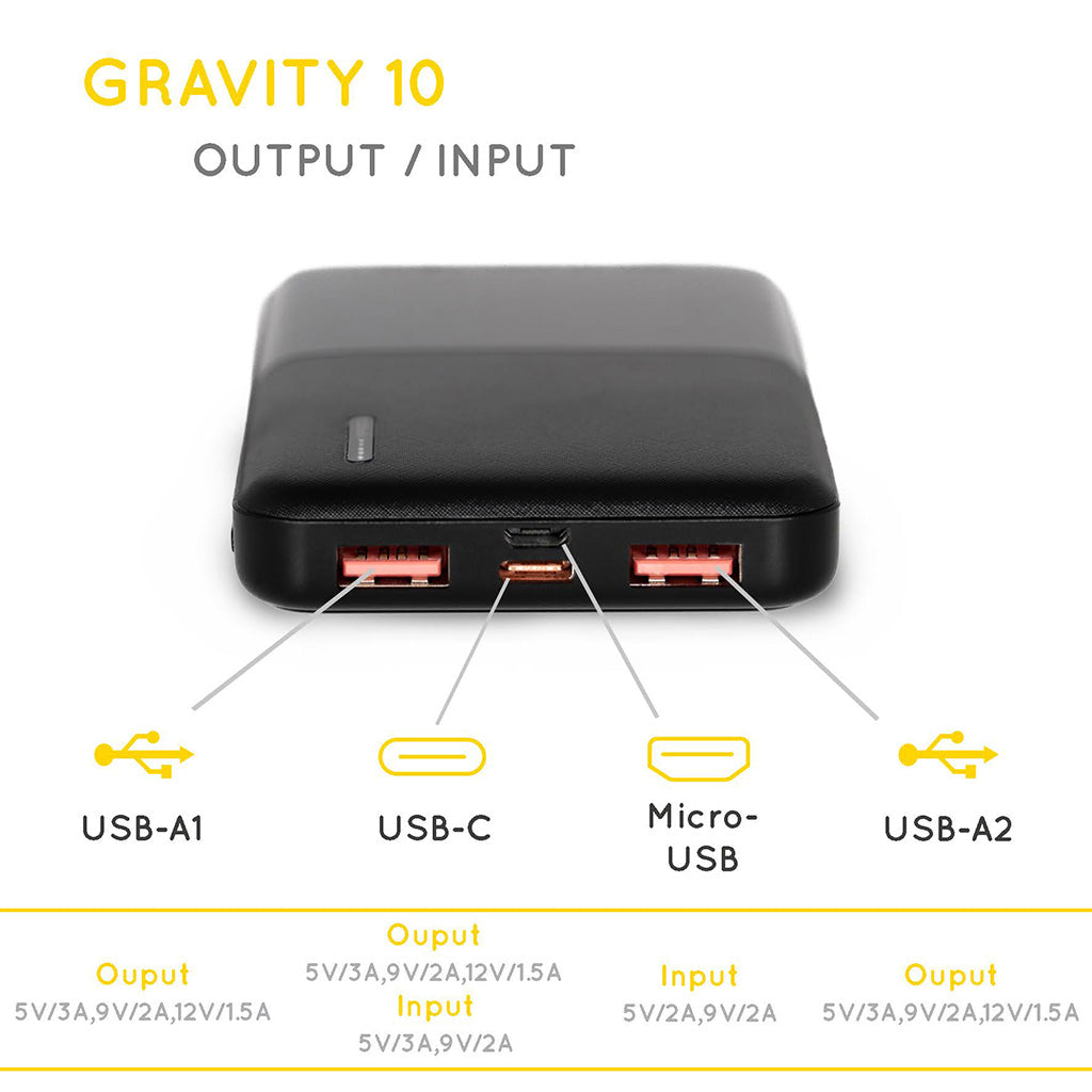SunSlice Gravity 10 - 10'000 mAh Powerbank