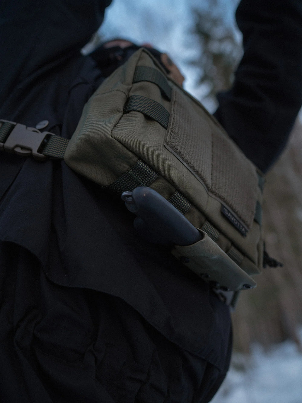 Savotta Rintamus Chest Pack Olive
