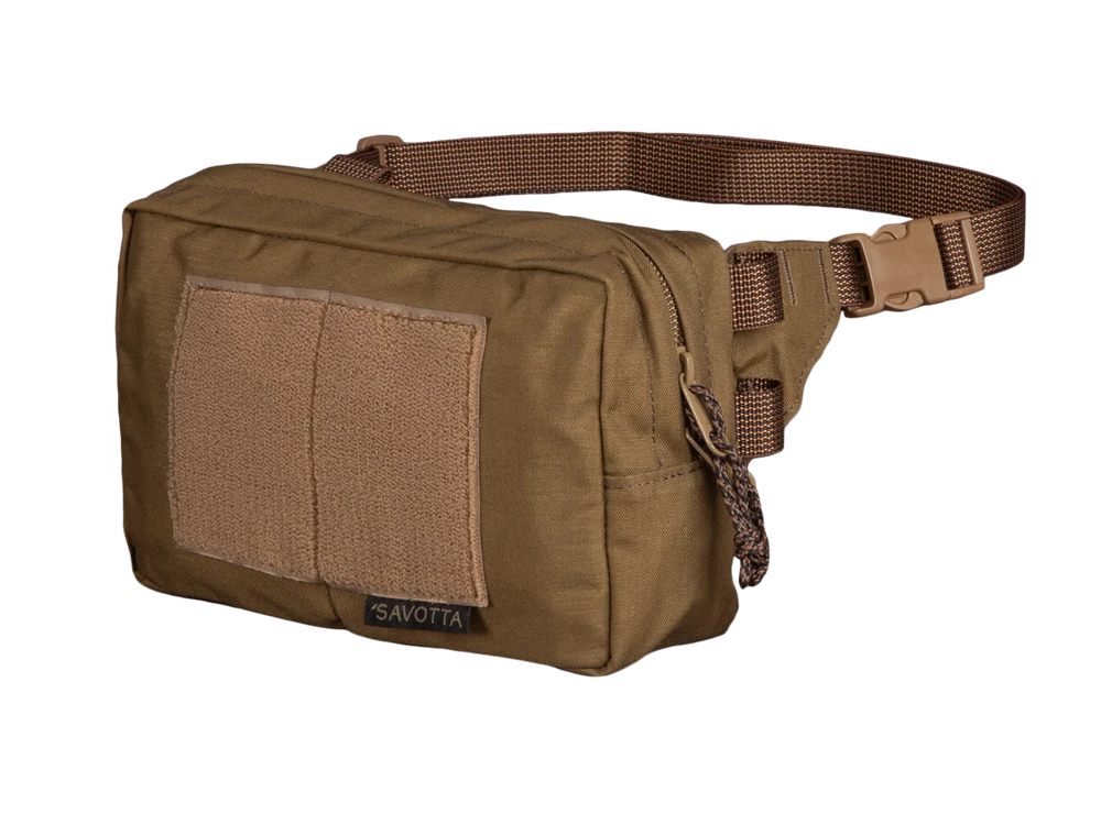 Savotta Suur-Kukkaro Hip Pack – Vielseitige & Robuste Bauchtasche | 2,6 L I Braun