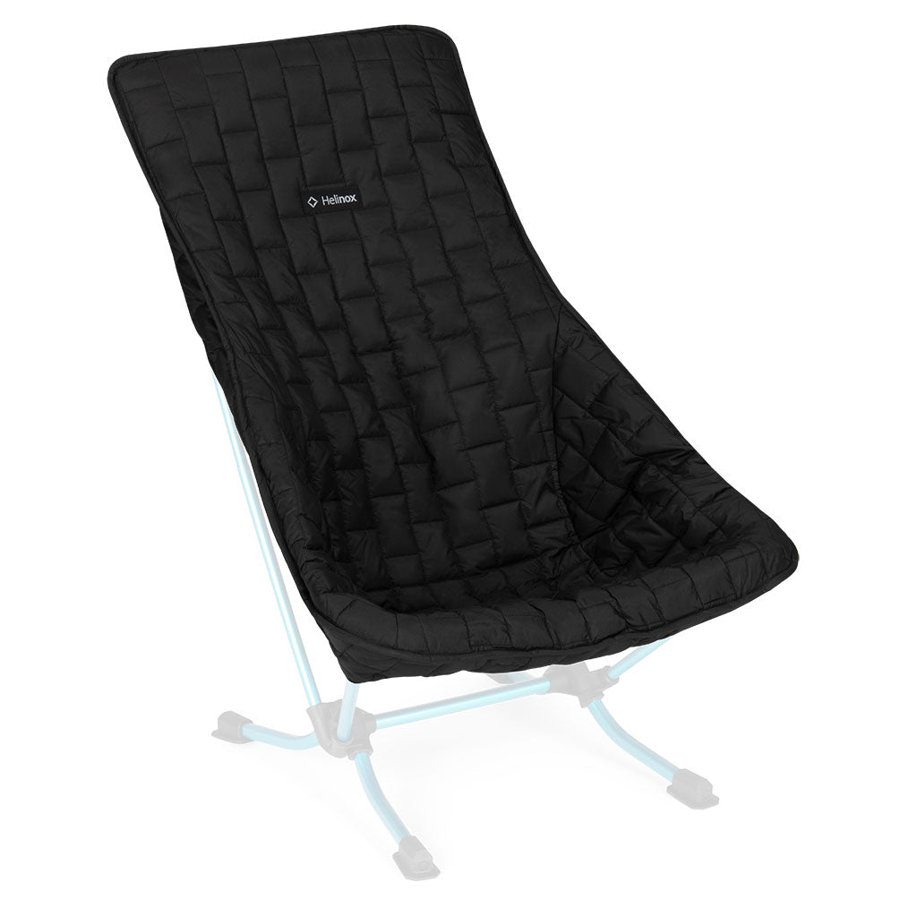 Helinox Seat Warmer Sunset/Beach Chair Black/Coyote Tan Quilted