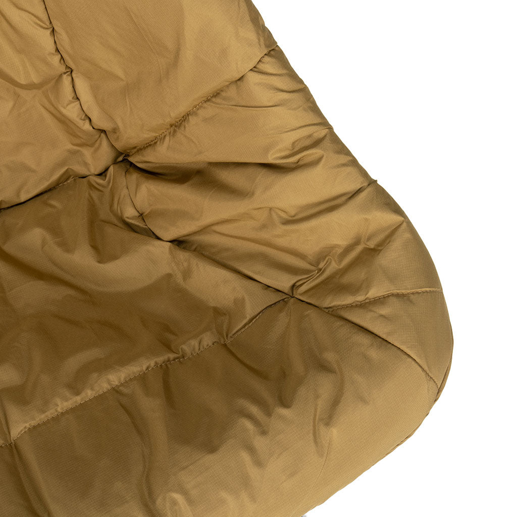 Helinox Seat Warmer Sunset/Beach Chair Black/Coyote Tan Quilted