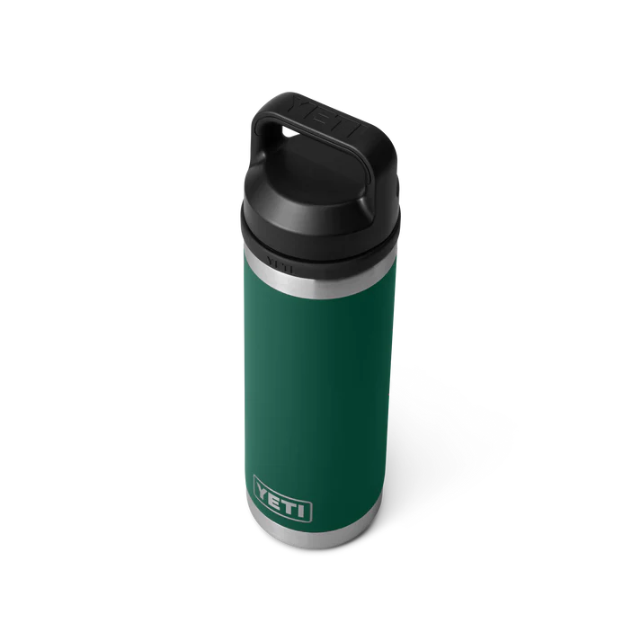 YETI Rambler® 18 oz (532 ml) Thermosflasche Black Forest Green