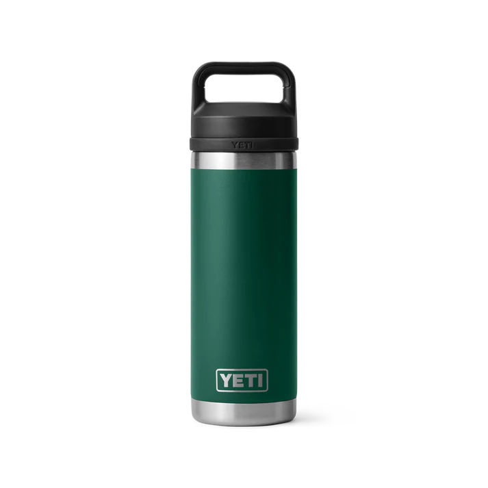 YETI Rambler® 18 oz (532 ml) Thermosflasche Black Forest Green