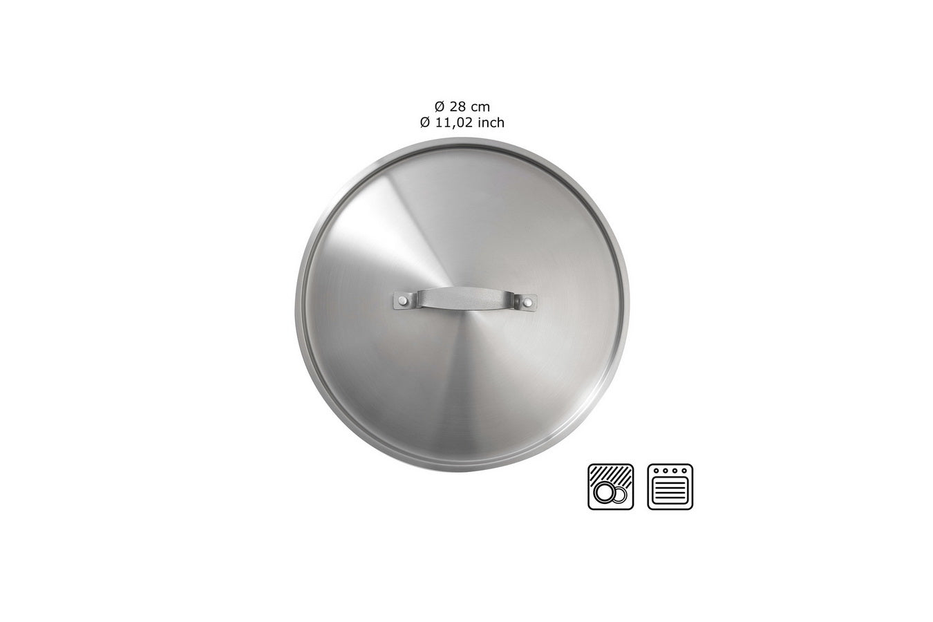 Skottsberg Edelstahldeckel 28 cm