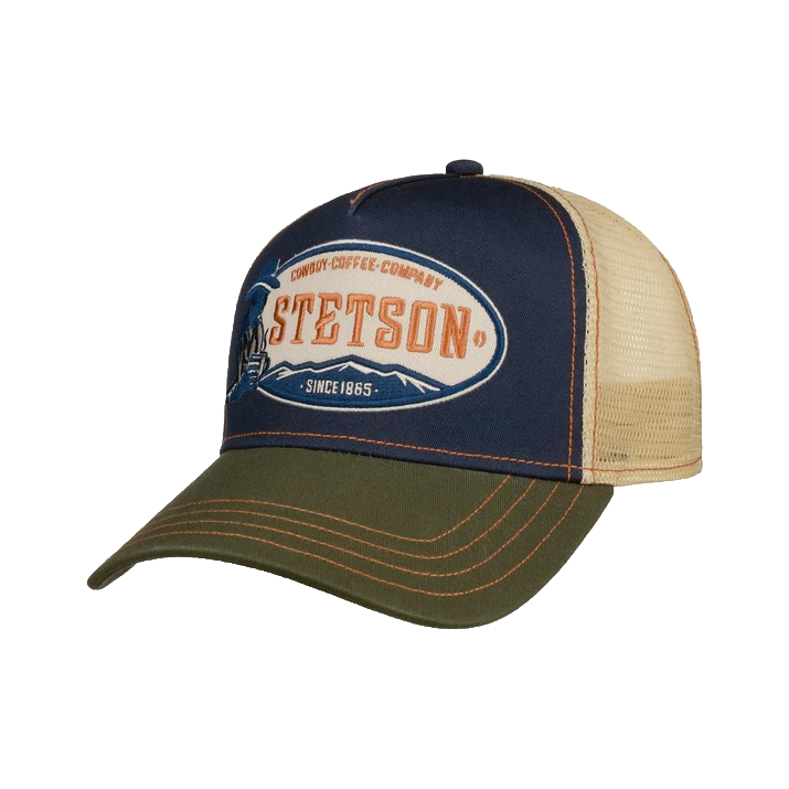 Stetson Cowboy Coffee Company Trucker Cap