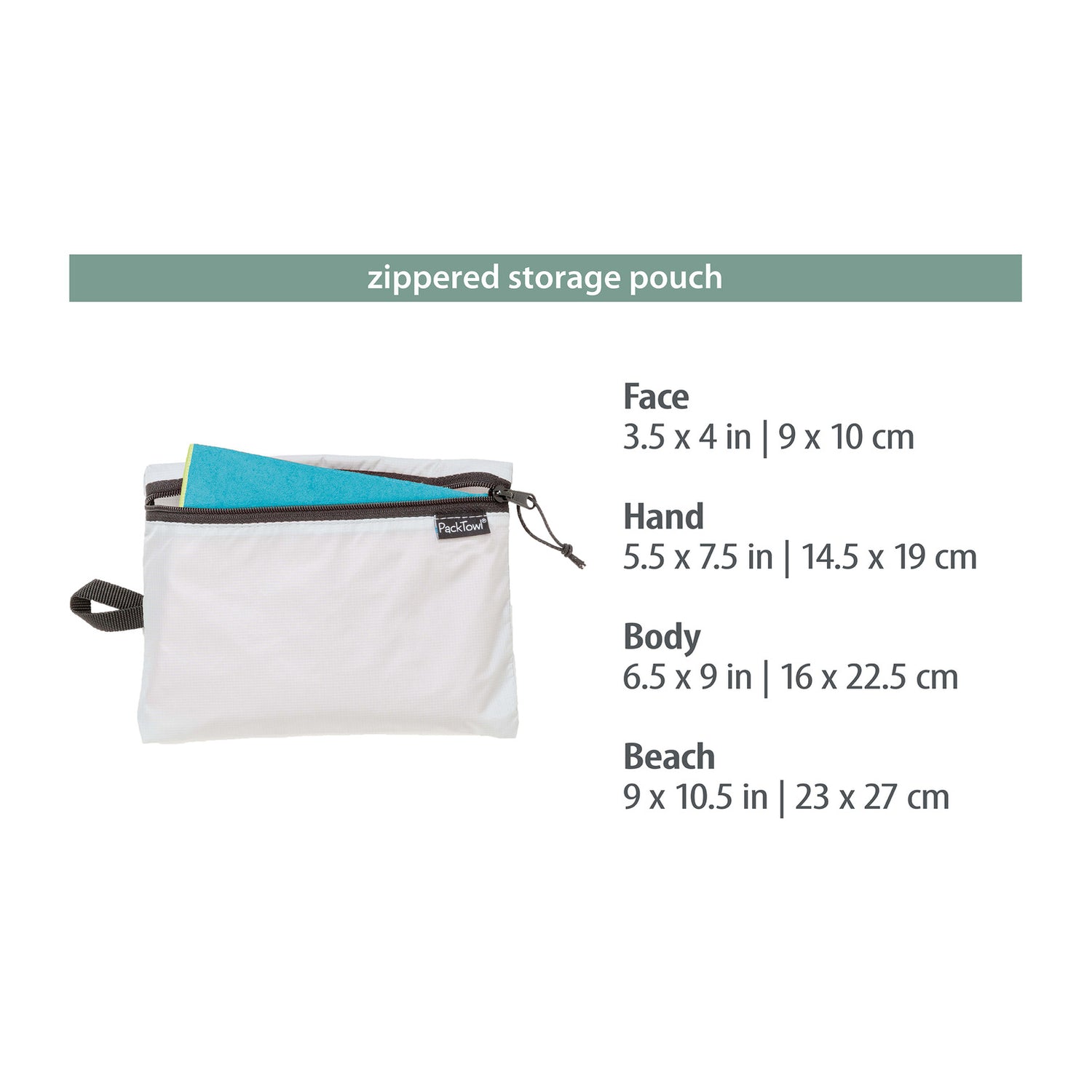 PackTowl Personal Body (XL) Desert Aire