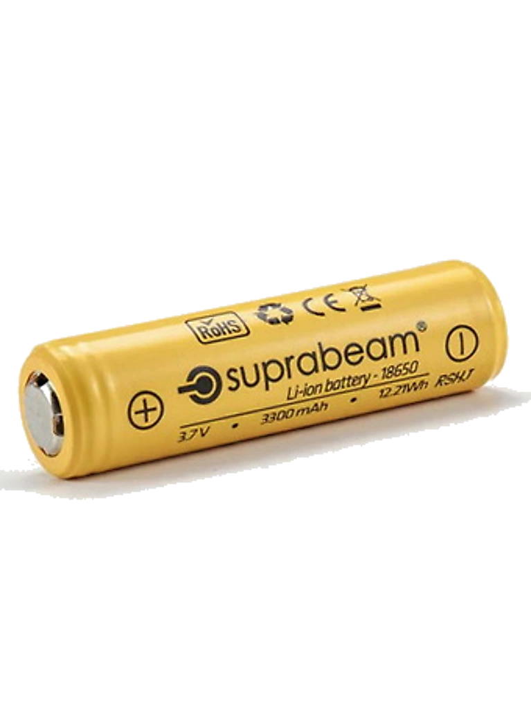 Suprabeam Li-Ion Akku 18650 3000 mAh für Q3r