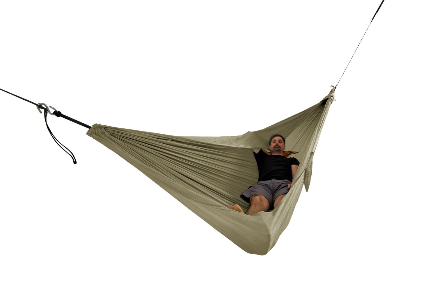 Ticket to the Moon TRAVEL HAMMOCK King Size – Extra große Hängematte für zwei Personen Brown