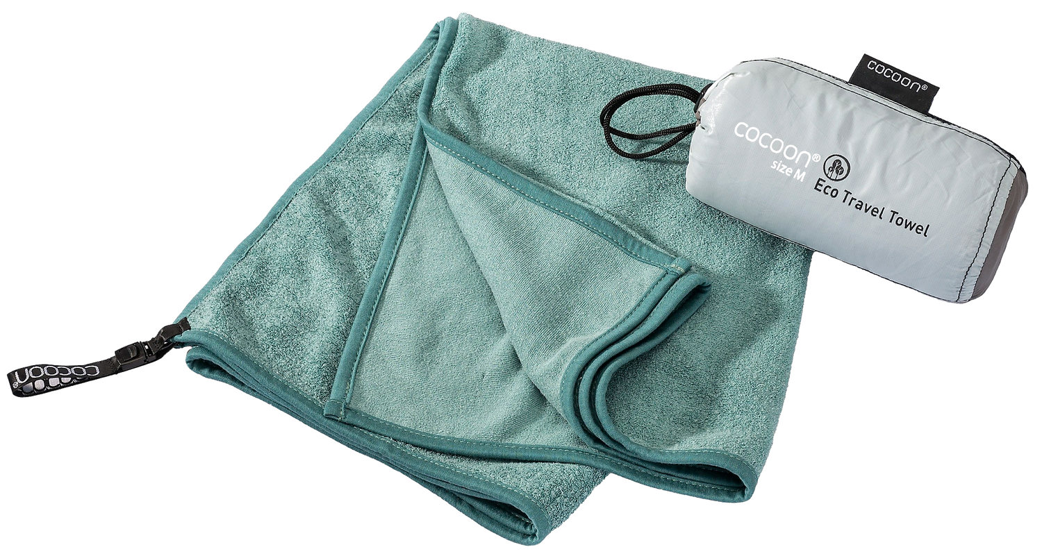 Cocoon Eco Travel Towel M nile green
