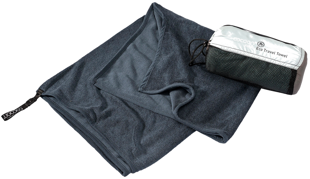 Cocoon Eco Travel Towel L deep ocean