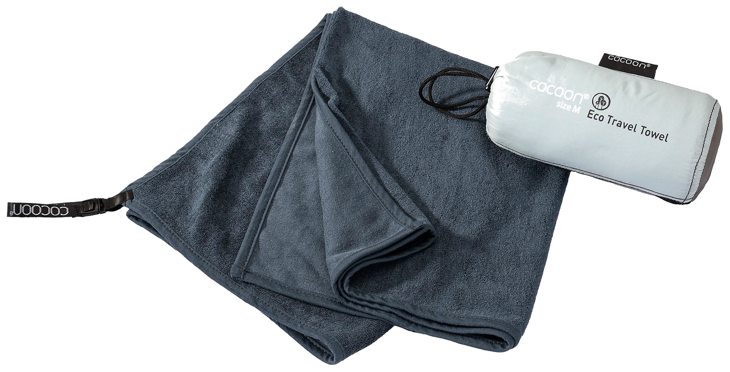 Cocoon Eco Travel Towel M deep ocean