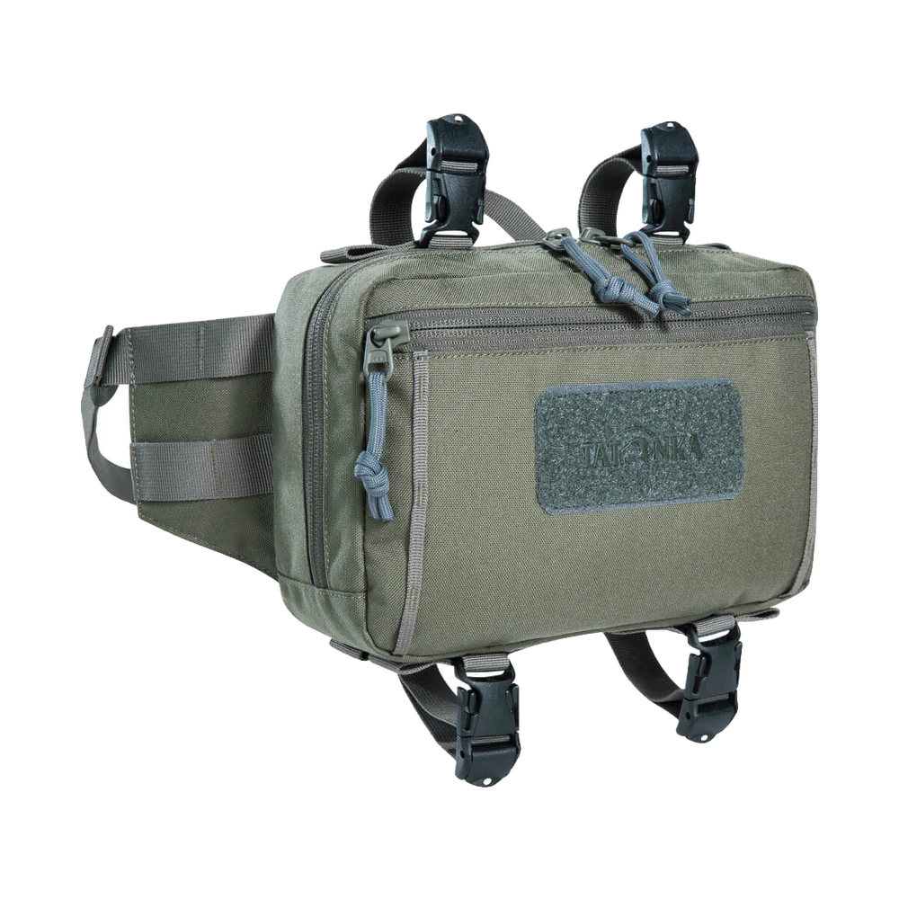 Tatonka Hip & Bar Pouch BC – Robuste Bauchtasche & Fahrrad-Lenkertasche Olive