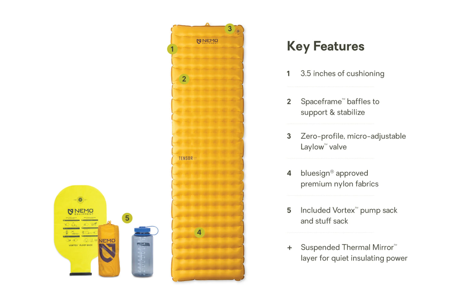 NEMO Equipment Tensor™ Trail (Regular)