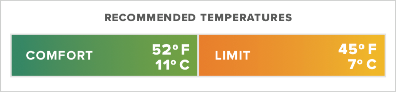 Thermarest Vesper 45F/7C Regular Storm