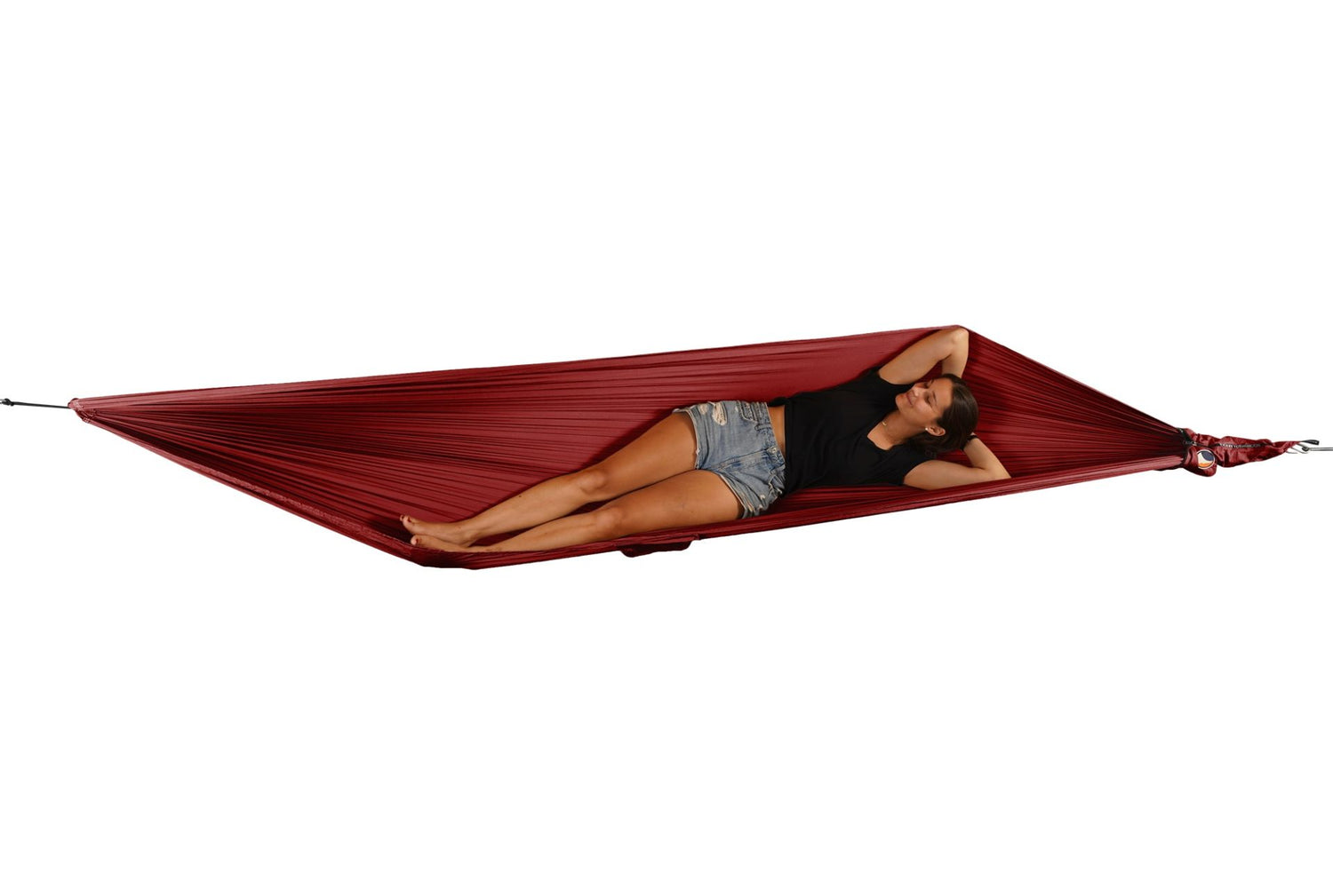 Ticket to the Moon TRAVEL HAMMOCK Compact – Ultraleichte Reise-Hängematte Burgundy