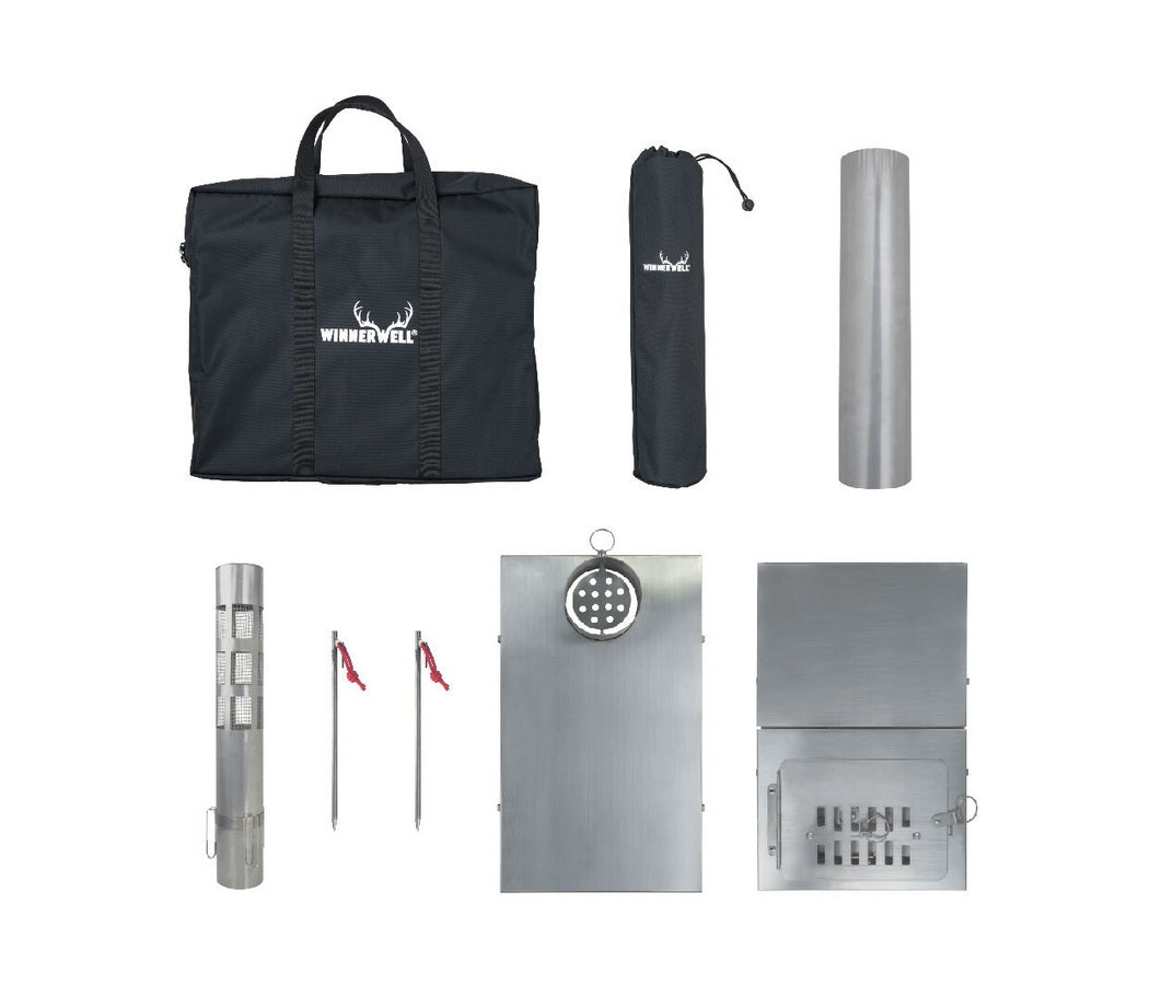 Titanzeltofen PLUS Nested Pipe L