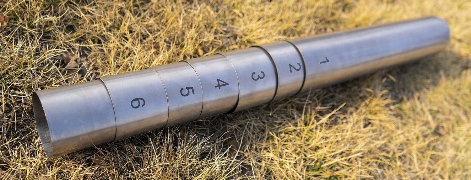 Titanzeltofen PLUS Nested Pipe L