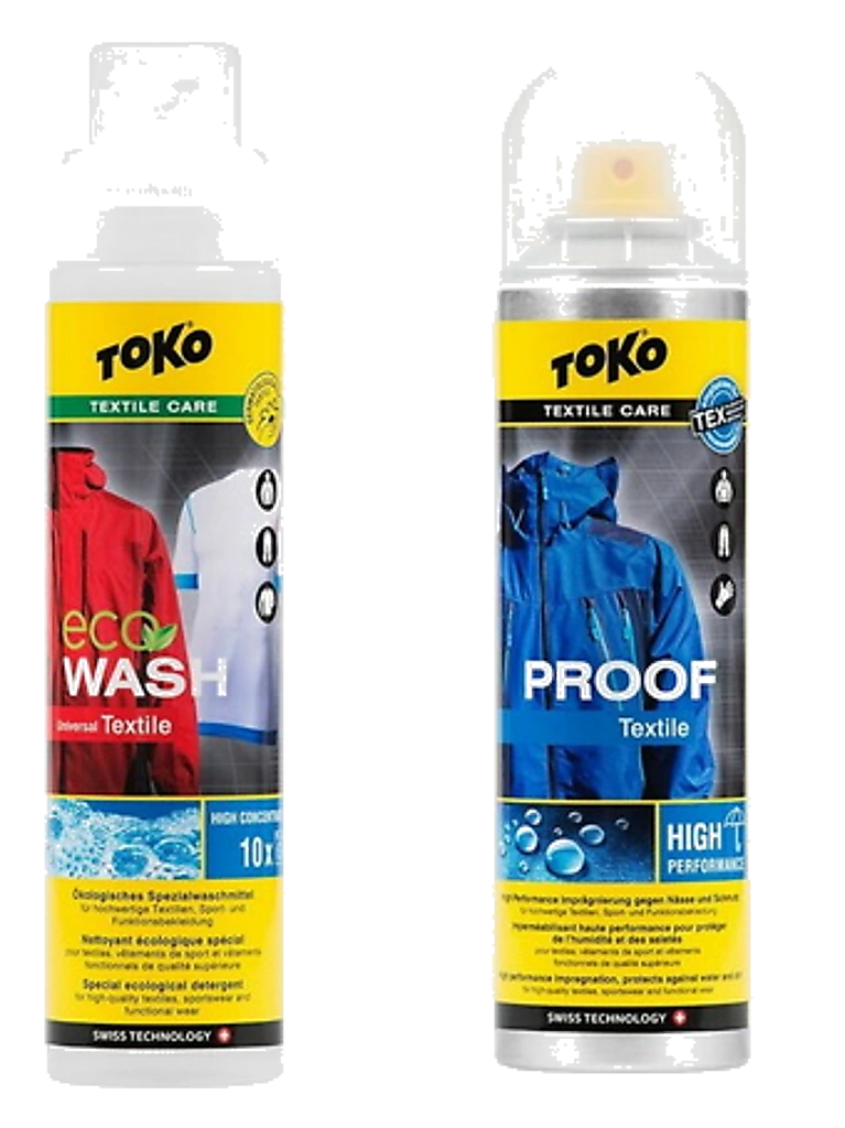 Toko Duo-Pack Textile Proof und Eco Textile Wash