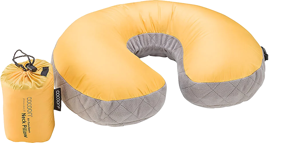 Cocoon U Shaped Neck Pillow Ultralight sunflower/grey